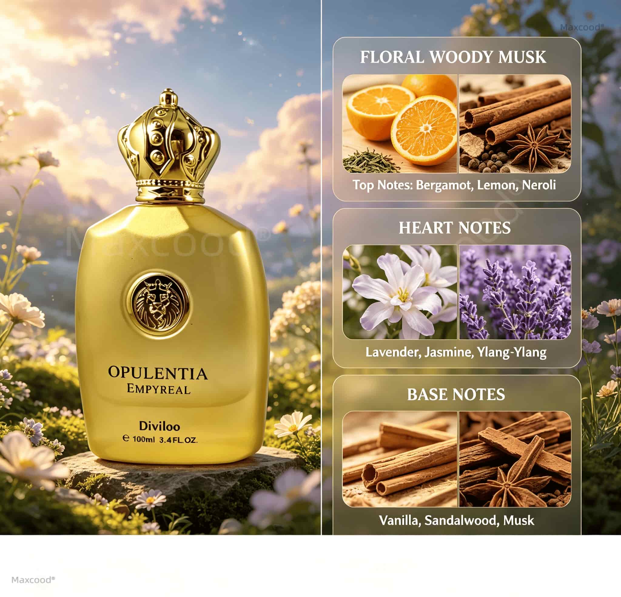 Notas Florais, Amadeiradas e A - Perfume Fragrance Perfume avaliação e preço