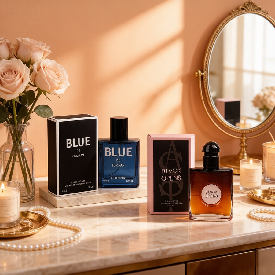 Perfume Azul para Homens e Mul - Perfume Light Fragrance avaliação e preço
