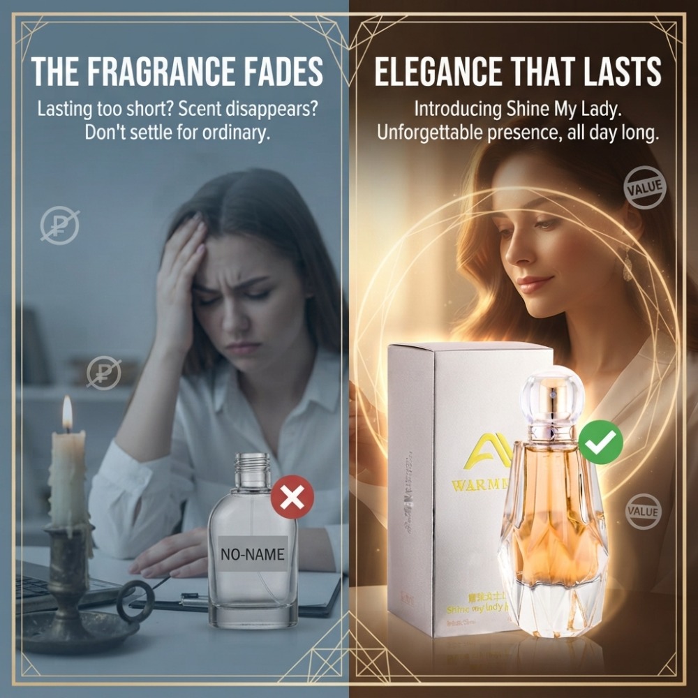 Perfume Shine My Lady 50ML, fr - Unique Perfume Fragrance avaliação e preço
